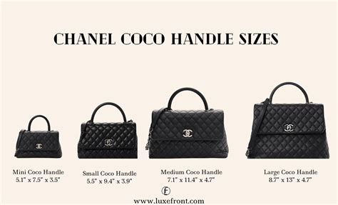 chanel coco handle colours|Chanel coco handle size.